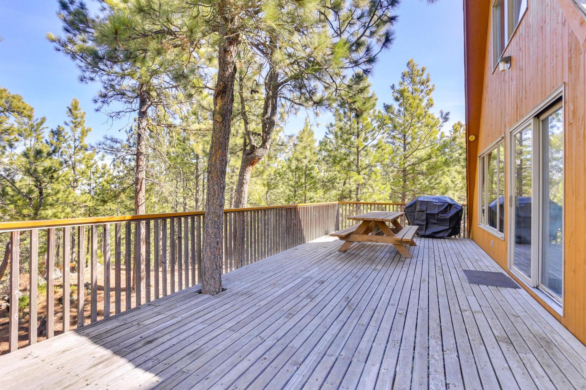 Cozy Black Hills Nature Retreat With Private Deck! 래피드시티 외부 사진
